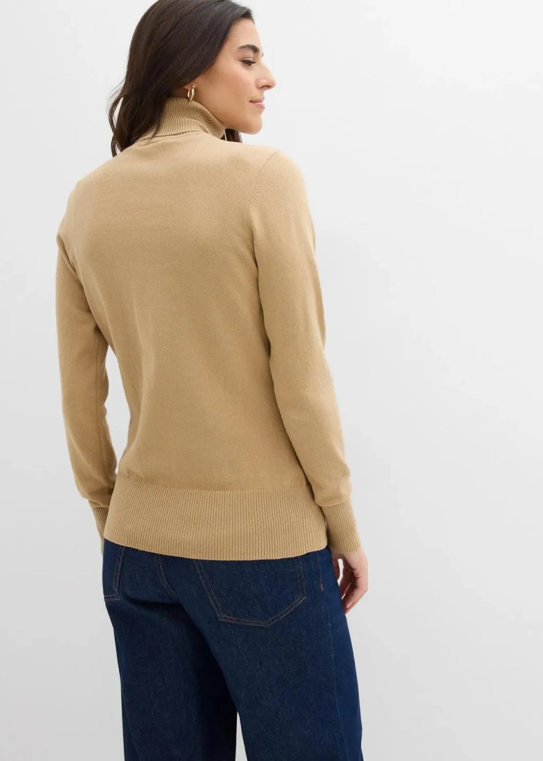 Clearance Basic Rollkragenpullover Damen Bekleidung·Umstandsmode|Strickmode