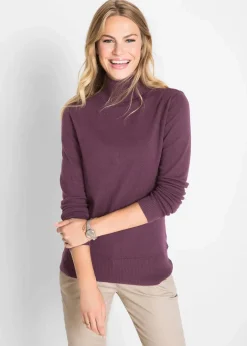 Basic Rollkragenpullover Damen Pullover & Strickjacken|Basics
