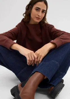 Hot Basic Sweatshirt Damen Sweat|Basics