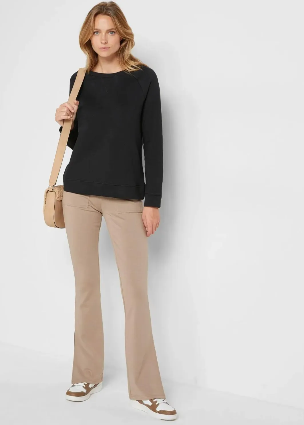 Damen bonprix Sweat|Basics|Basic Sweatshirt