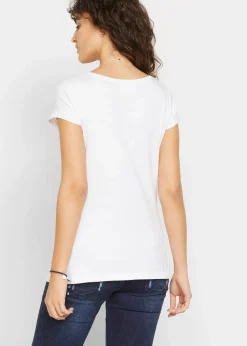 Damen bonprix Bekleidung·Blazer|Nachhaltigere Materialien|Basic Umstandsshirts aus Bio-Baumwolle, (2er-Pack)