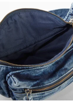 Damen bonprix Taschen|Bauchtasche aus Denim