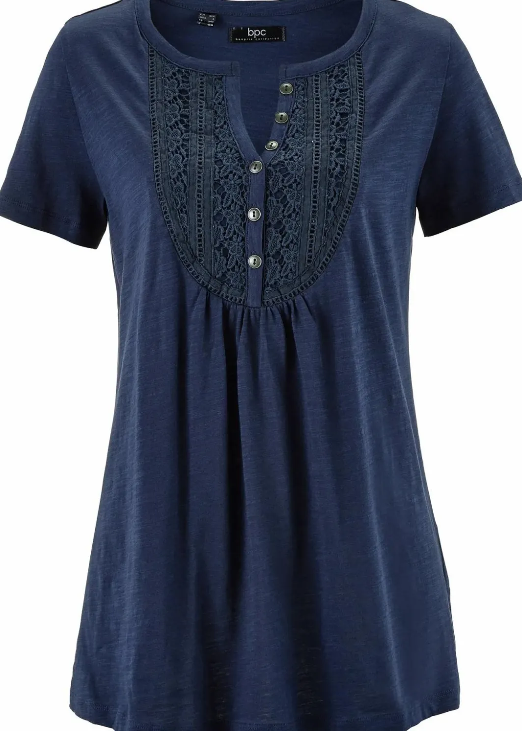 Discount Baumwoll Flammgarn-Shirt, Kurzarm Damen Shirts & Tops|Nachhaltigere Materialien