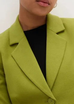 Hot Baumwoll Jersey-Blazer Damen Blazer|Bekleidung·Basics