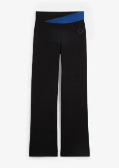Damen bonprix Hosen|Sportbekleidung|Baumwoll Sporthose mit Stretch, Bootcut