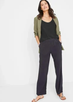 Best Baumwoll Top mit Knotendetails Damen Shirts & Tops