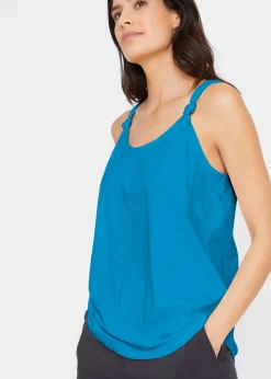 Damen bonprix Shirts & Tops|Baumwoll Top mit Knotendetails