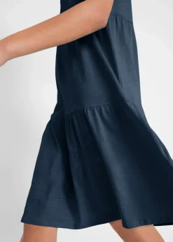 Discount Baumwoll Tunika-Kleid, kurzarm Damen Bekleidung·Pullover & Strickjacken|Kleider