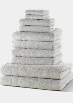bonprix Handtücher|Baumwollhandtuch Set (10-tlg. Set)
