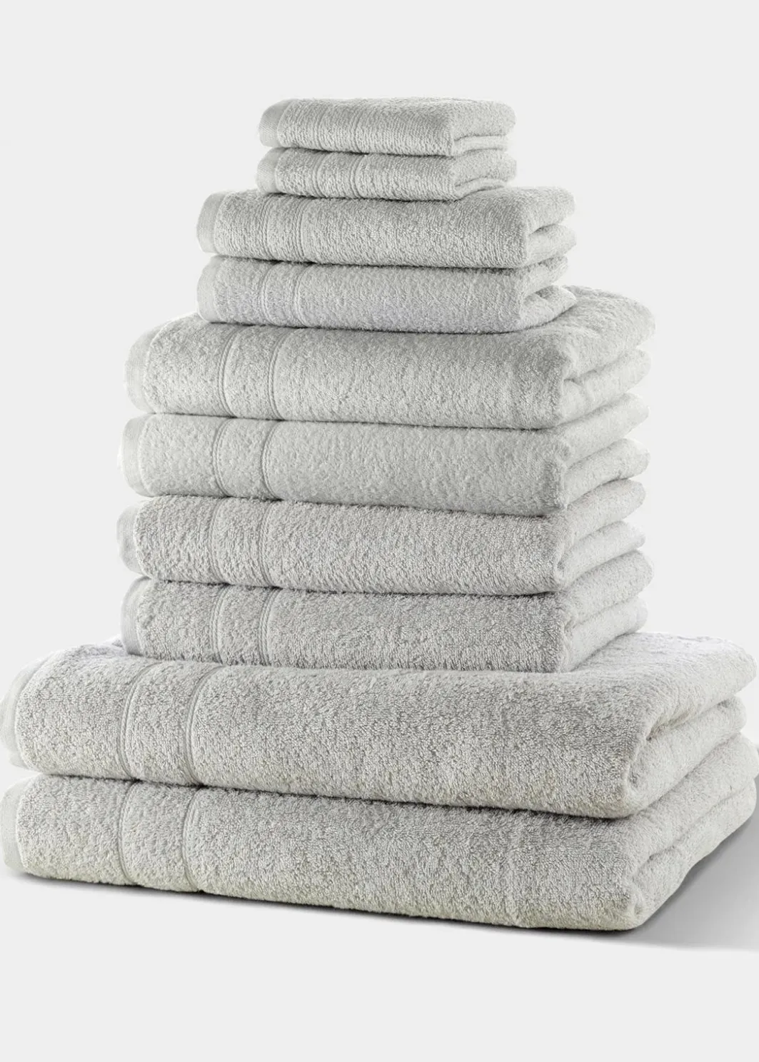 bonprix Handtücher|Baumwollhandtuch Set (10-tlg. Set)