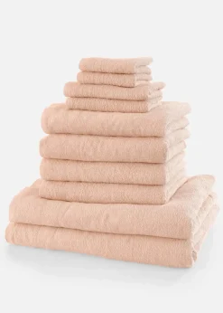 bonprix Handtücher|Baumwollhandtuch Set (10-tlg. Set)