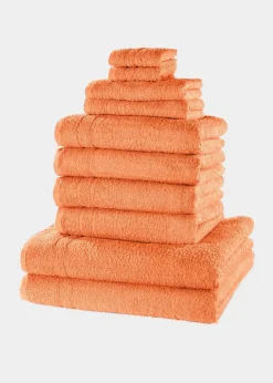 Clearance Baumwollhandtuch Set (10-tlg. Set) Handtücher