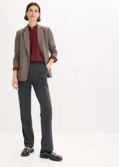 Online Baumwoll-Jersey-Hose mit Biesen Damen Bekleidung·Kleider|Hosen
