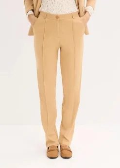 Clearance Baumwoll-Jersey-Hose mit Biesen Damen Hosen|Bekleidung·Kleider