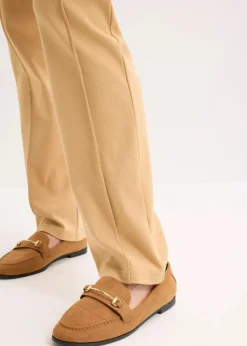 Clearance Baumwoll-Jersey-Hose mit Biesen Damen Hosen|Bekleidung·Kleider