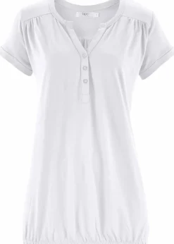 Outlet Baumwoll-Shirt, Kurzarm Damen Shirts & Tops