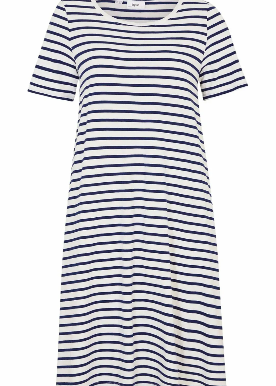 Damen bonprix Kleider|Baumwoll-Shirtkleid aus Flammgarn