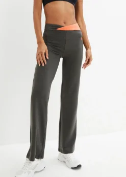 Online Baumwoll-Sporthose, Bootcut (2er Pack) Damen Hosen|Sportbekleidung