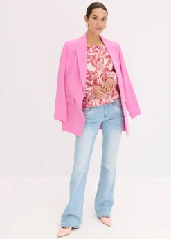 Damen bonprix Bekleidung·Jacken & Mäntel|Blusen & Tuniken|bedruckte Carmenbluse