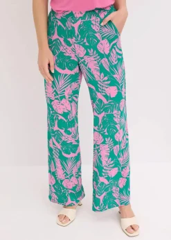 Damen bonprix Bekleidung·Kleider|Hosen|bedruckte Hose