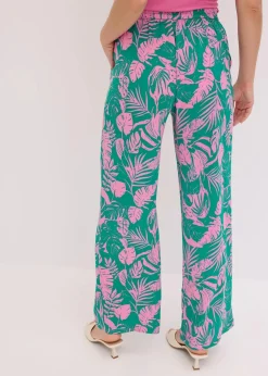 Damen bonprix Bekleidung·Kleider|Hosen|bedruckte Hose