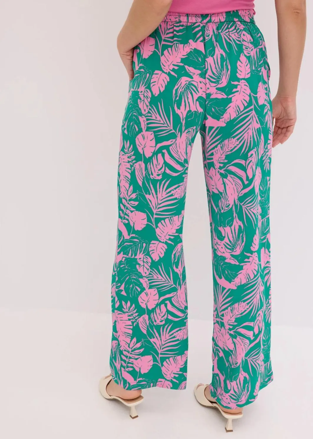 Damen bonprix Bekleidung·Kleider|Hosen|bedruckte Hose