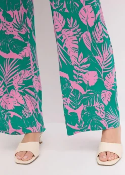 Damen bonprix Bekleidung·Kleider|Hosen|bedruckte Hose
