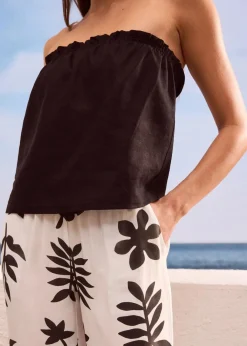 Best bedruckte Hose aus fließender Viskose Damen Bekleidung·Kleider|Hosen