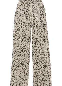 Damen bonprix Bekleidung·Kleider|Hosen|Bedruckte Palazzo-Hose