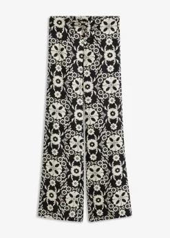 New bedruckte Schlupfhose Damen Bekleidung·Kleider|Hosen