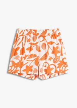 New bedruckte Shorts aus fließender Viskose Damen Bekleidung·Outdoorbekleidung|Bekleidung·Kleider