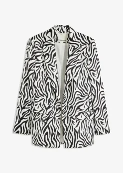 Damen bonprix Zweiteiler & Sets|Blazer|bedruckter Blazer