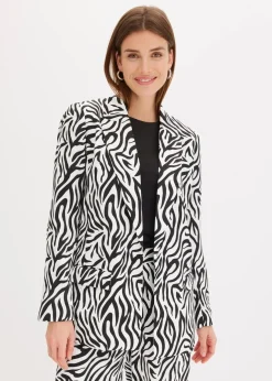 Damen bonprix Zweiteiler & Sets|Blazer|bedruckter Blazer