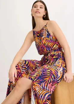 Discount bedrucktes Jerseykleid Damen Kleider|Bekleidung·Pullover & Strickjacken