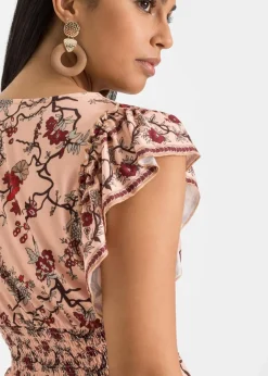 Online Bedrucktes Kleid Damen Kleider|Bekleidung·Pullover & Strickjacken
