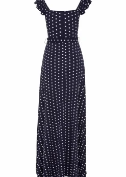 Damen bonprix Nachhaltigere Materialien|Kleider|Bedrucktes Maxikleid