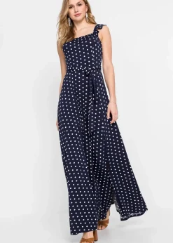 Damen bonprix Nachhaltigere Materialien|Kleider|Bedrucktes Maxikleid