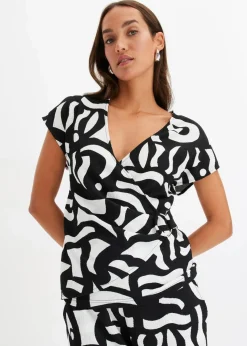 Damen bonprix Zweiteiler & Sets|Shirts & Tops|bedrucktes Shirt