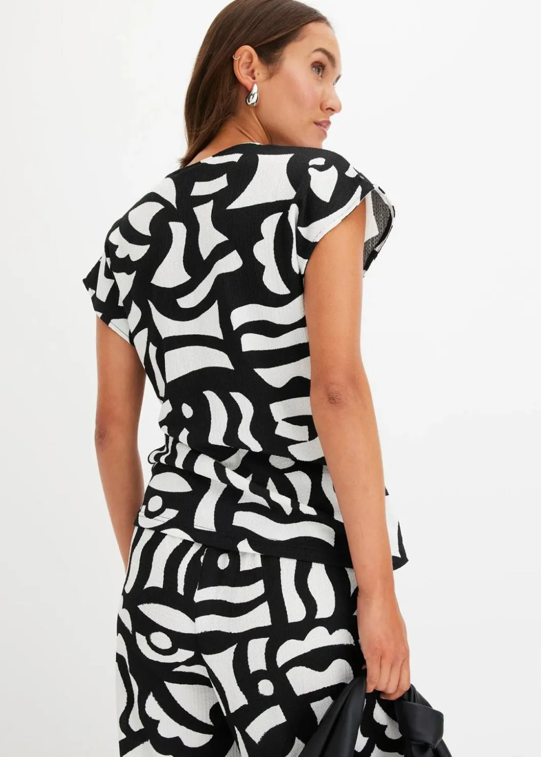 Damen bonprix Zweiteiler & Sets|Shirts & Tops|bedrucktes Shirt