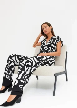 Damen bonprix Zweiteiler & Sets|Shirts & Tops|bedrucktes Shirt