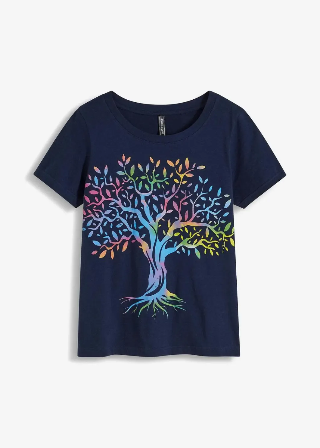 Damen bonprix Shirts & Tops|Nachhaltigere Materialien|Bedrucktes T-Shirt aus Bio-Baumwolle