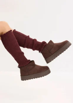 Damen bonprix Socken & Strumpfhosen|Handschuhe & Stulpen|Beinstulpen (2er Pack)