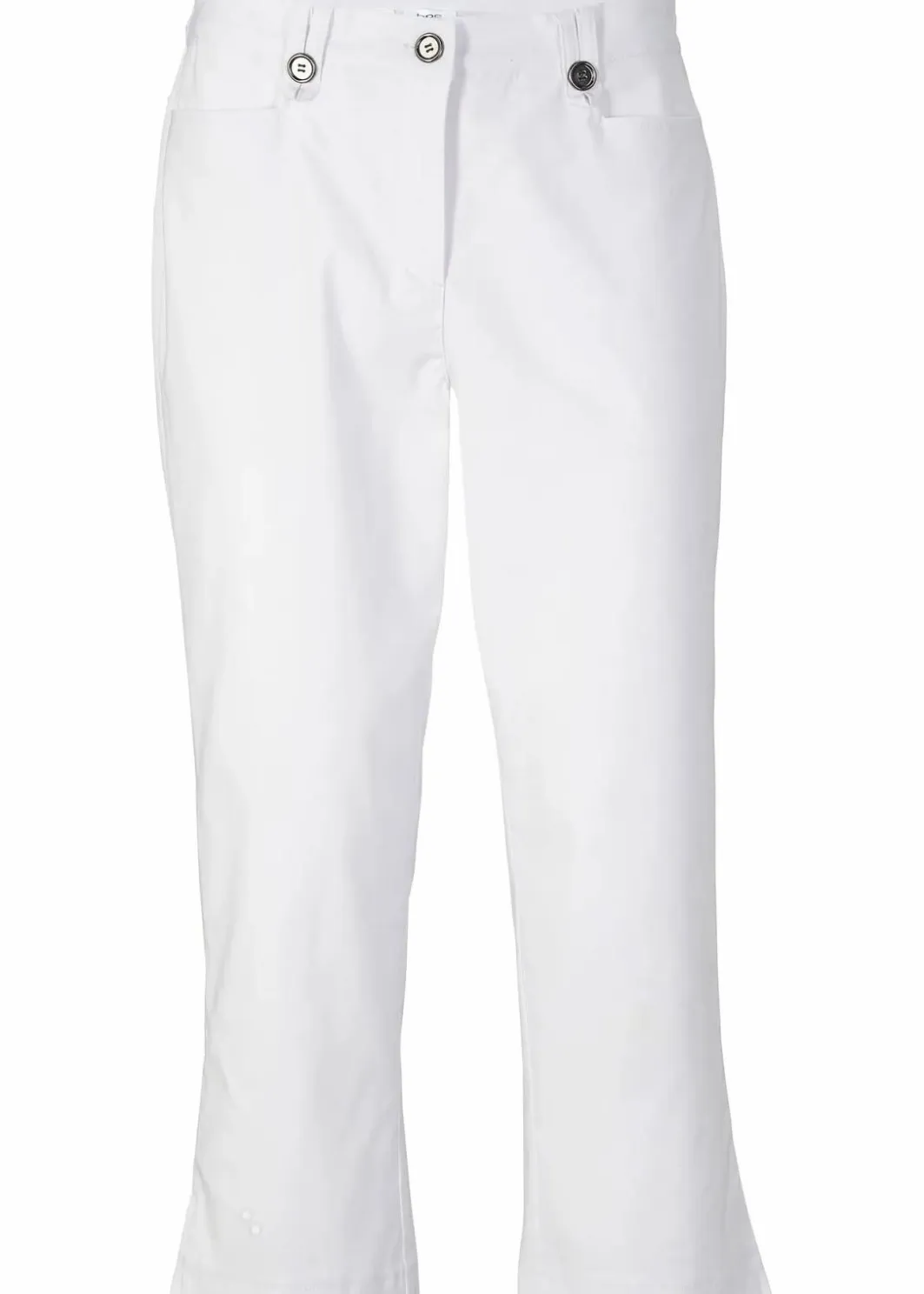 Damen bonprix Hosen|Bekleidung·Kleider|7/8-Bengalin-Hose mit Bequembund