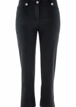 Damen bonprix Bekleidung·Kleider|Hosen|7/8-Bengalin-Hose mit Bequembund