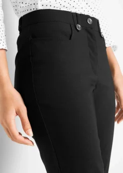 Damen bonprix Bekleidung·Kleider|Hosen|7/8-Bengalin-Hose mit Bequembund