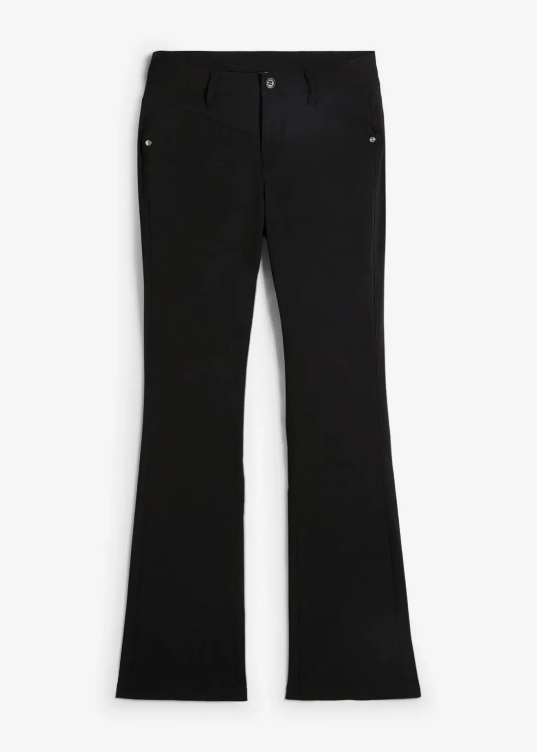 New Bengalin-Stretch-Hose, Bootcut Damen Kurzgrößen|Bekleidung·Kleider