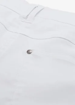 New Bengalin-Stretch-Hose mit Bequembund, Straight Damen Hosen|Bekleidung·Kleider