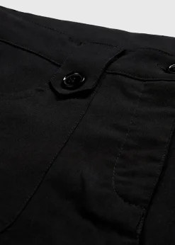 New Bengalin-Stretch-Hose mit Bequembund Damen Hosen|Kurzgrößen