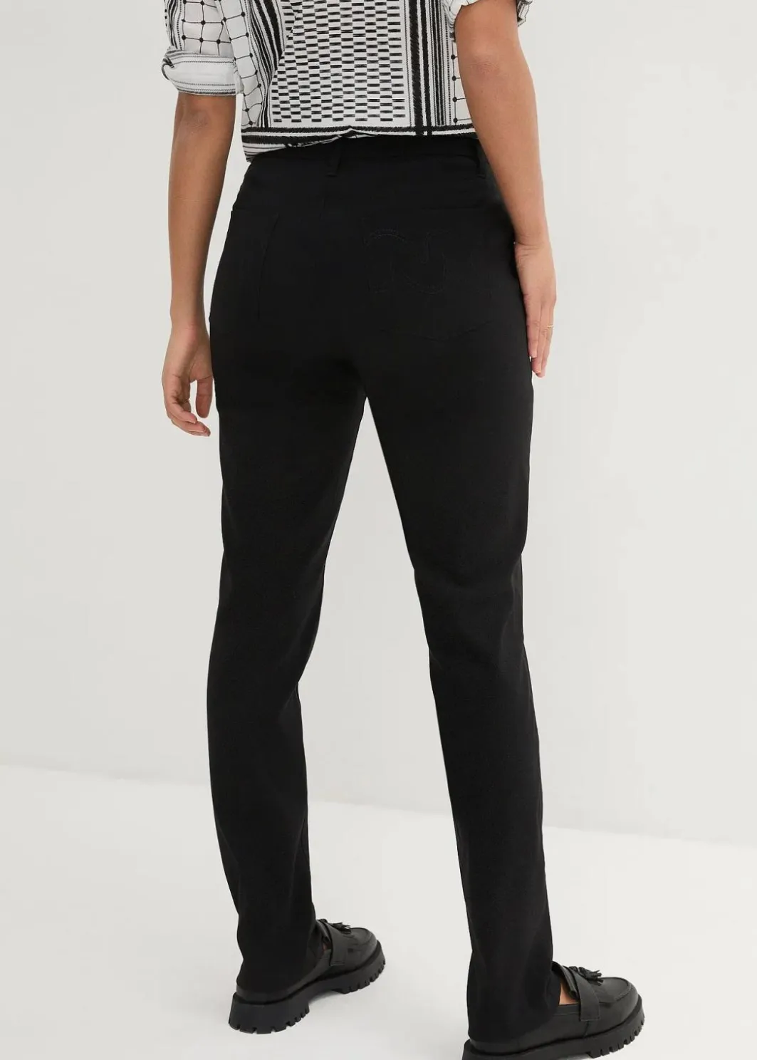 Outlet Bengalin-Stretch-Hose, Straight Damen Bekleidung·Kleider|Hosen