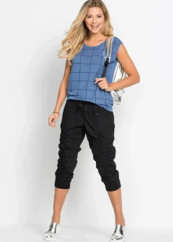 Damen bonprix Hosen|Bekleidung·Kleider|Bequeme Capri-Hose